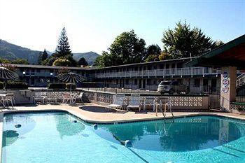 Economy Inn Ukiah Exterior foto